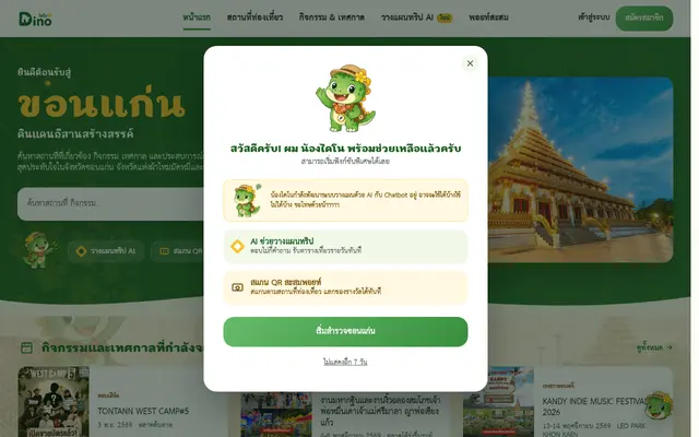 หน้าตาของ Dino Khon Kaen