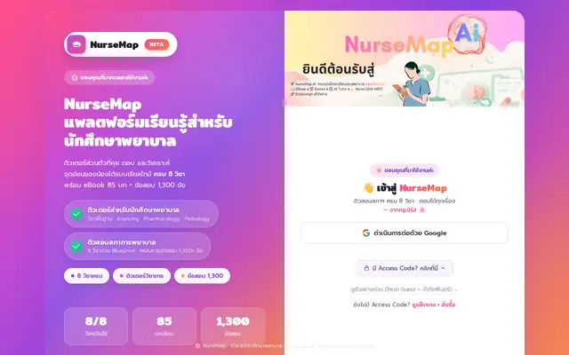 หน้าตาของ NurseMap