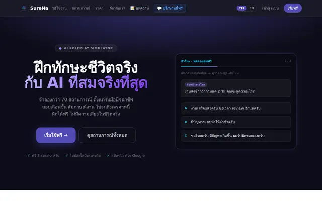หน้าตาของ Surena (ชัวร์นะ) บนจอคอม